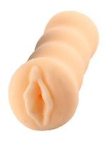 3 Boyutlu Suni Vajina Mastürbatör (Mavi)