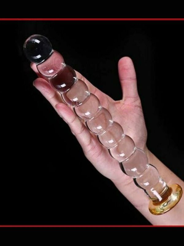 censan-bogumlu-cam-dildo-395923-1 CENSAN Boğumlu Cam Dildo - Görsel 1