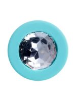 Censan Brilliant Anal Plug Mavi 8 cm 50 g - Görsel 3