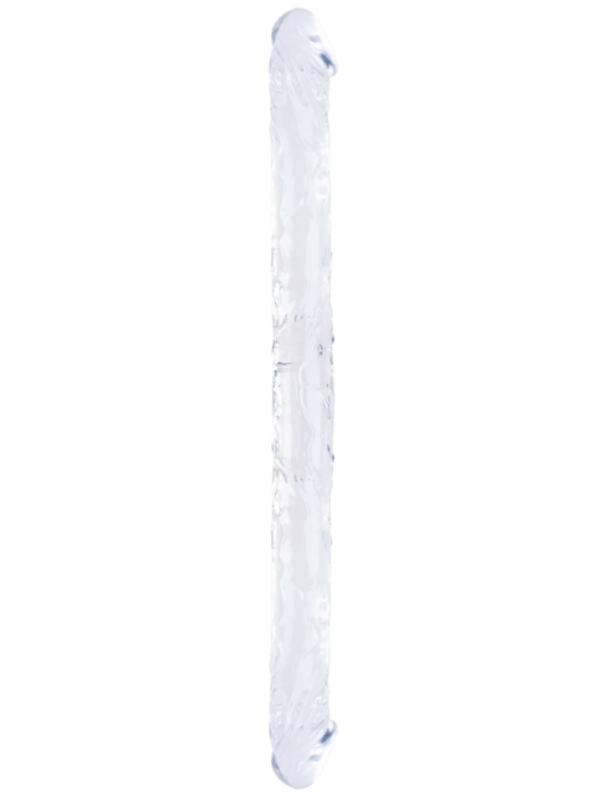 censan-cift-tarafli-esnek-dildo-34-cm-gercekci-dokulu-seffaf-renk-1281716-1 Censan Çift Taraflı Esnek Dildo 34 cm – Gerçekçi Dokulu Şeffaf Renk - Görsel 1