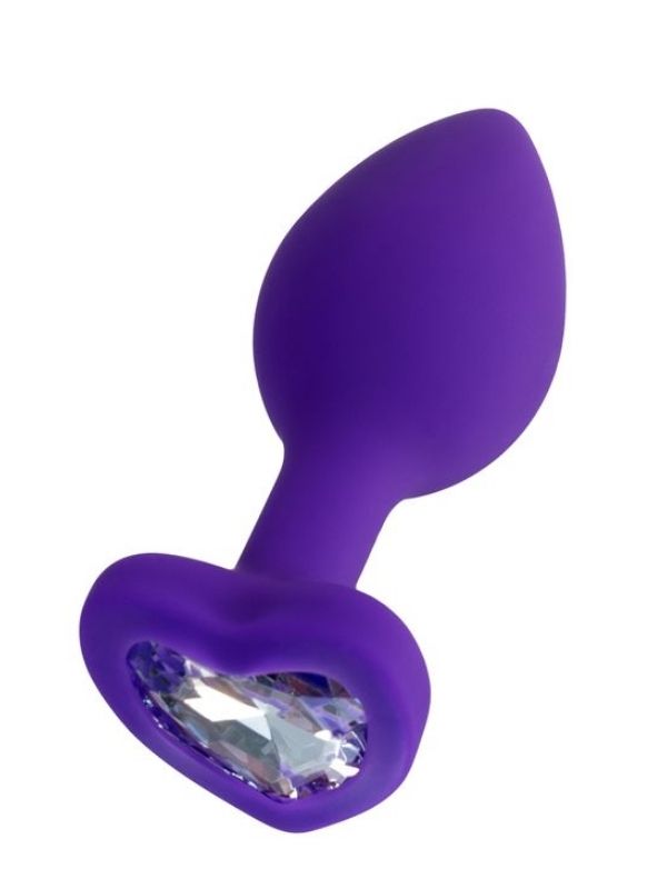 censan-diamond-heart-anal-plug-mor-7-cm-18-g-402159-1 Censan Diamond Heart Anal Plug Mor 7 cm 18 g - Görsel 1