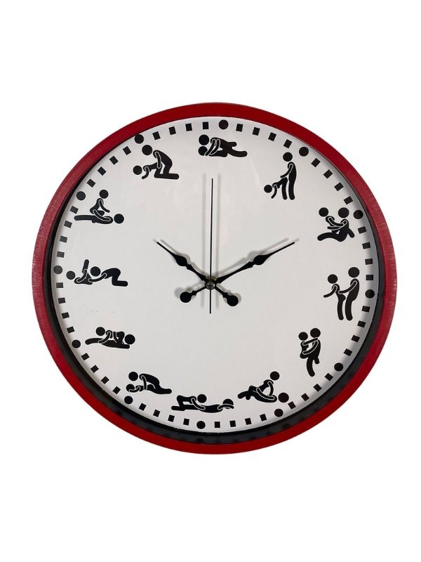 censan-kamasutra-temali-pozizyonlu-duvar-saati-kirmizi-1355224-1 Censan Kamasutra Temalı (Pozizyonlu) Duvar Saati Kırmızı - Görsel 1