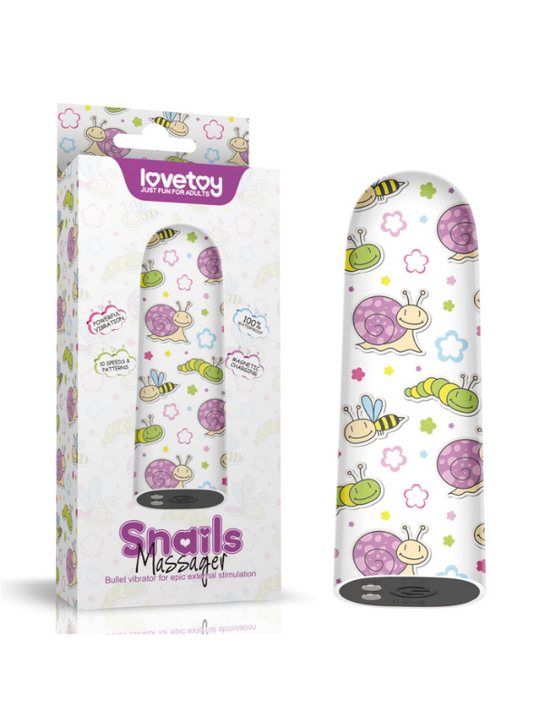 censan-rechargeable-snails-massager-kursun-vibrator-1119868-1 Censan Rechargeable Snails Massager Kurşun Vibratör - Görsel 1
