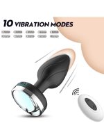 Censan Ycxydr Telefon Kontrollü Titreşimli Anal plug - Görsel 5