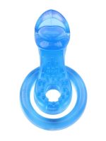 Get Lock The Tongue-Blue Titreşimli Dilli Penis Halkası - Görsel 5