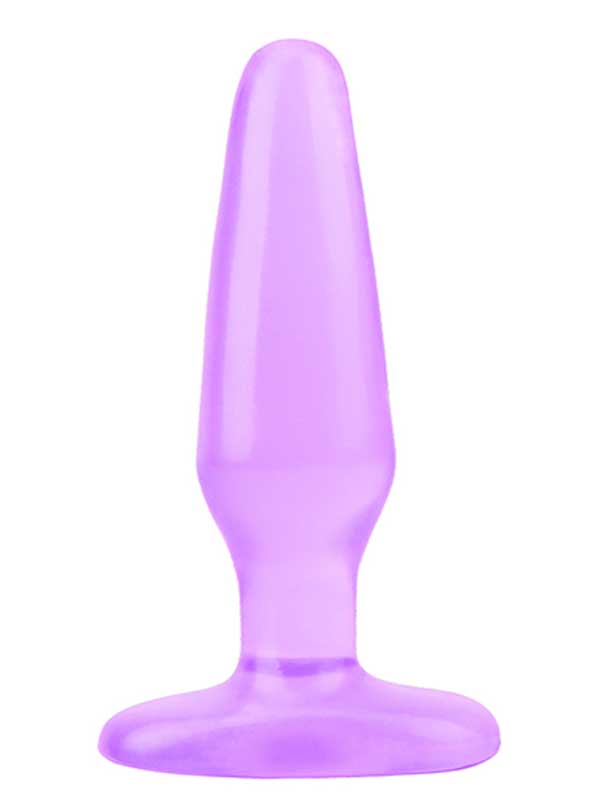 hi-rubber-seffaf-jel-anal-tikac-mor-14cm-11849-1 Hi-Rubber Şeffaf Jel Anal Tıkaç - Mor 14cm - Görsel 1