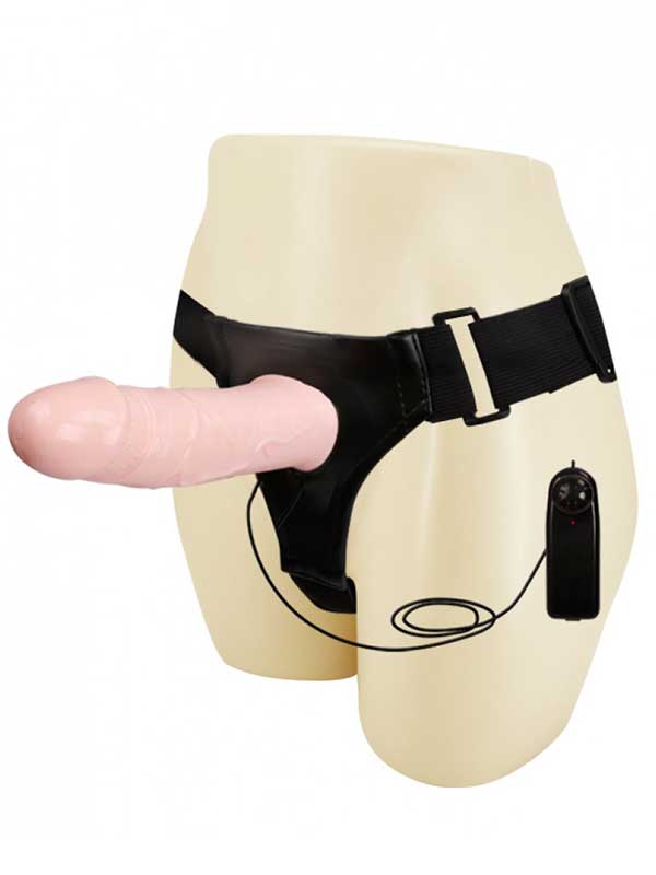ultra-cift-tarafli-titresimli-belden-baglamali-strap-on-11408-1 Ultra Çift Taraflı Titreşimli Belden Bağlamalı - Strap On - Görsel 1